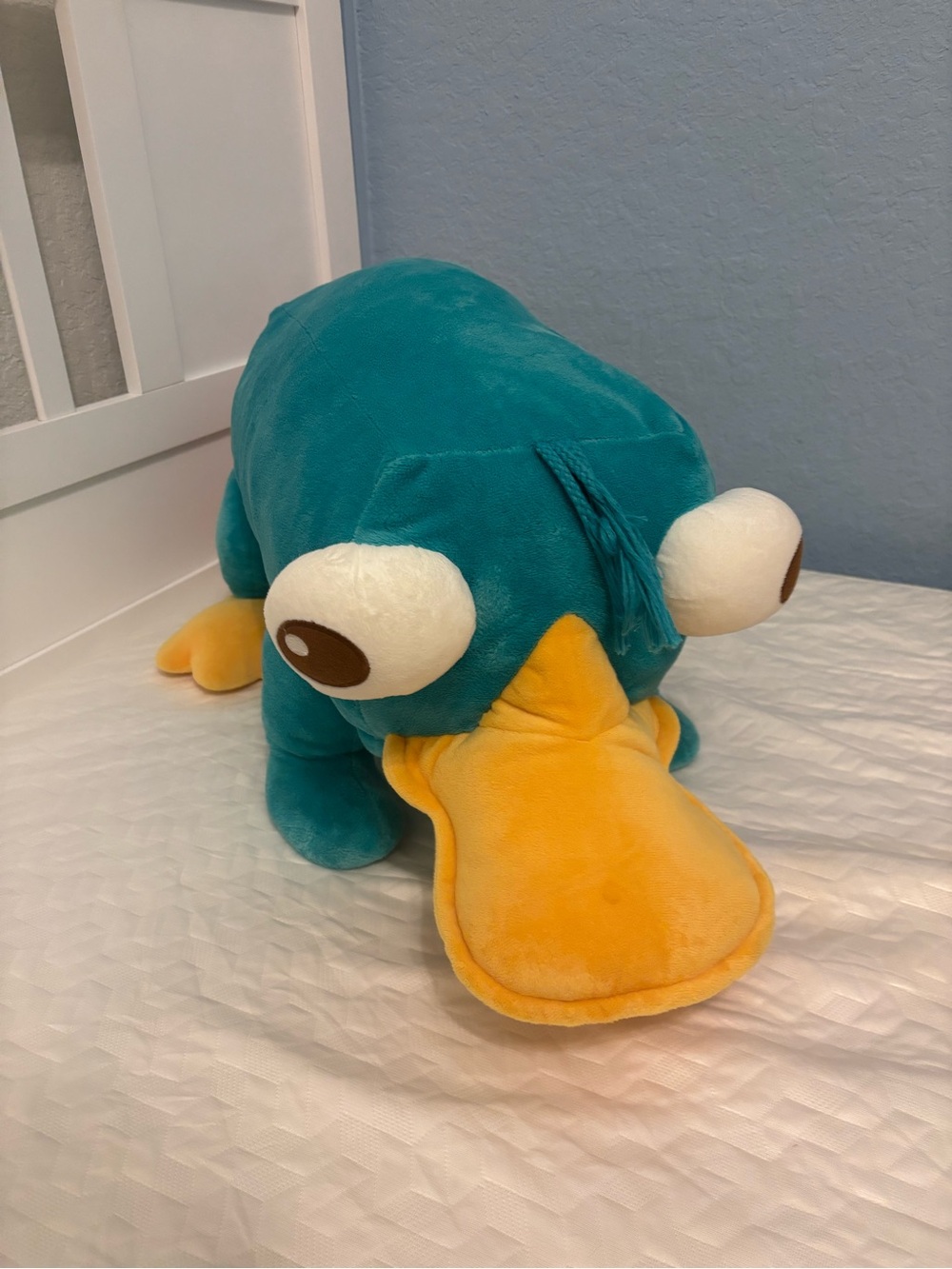 Jumbo Perry Platypus Plush Disney Store